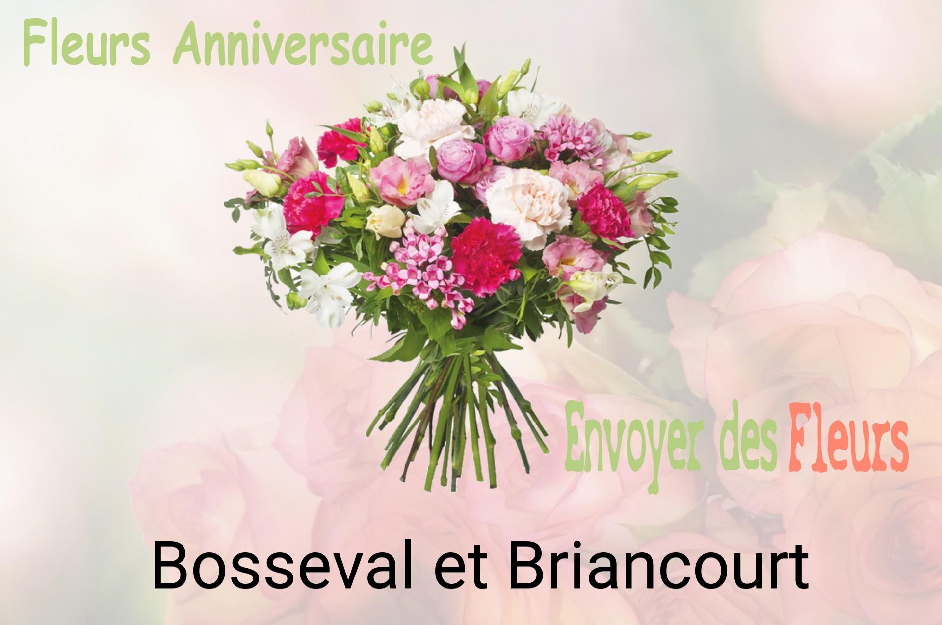 Bouquet de fleurs d’anniversaire livré à Bosseval-et-Briancourt