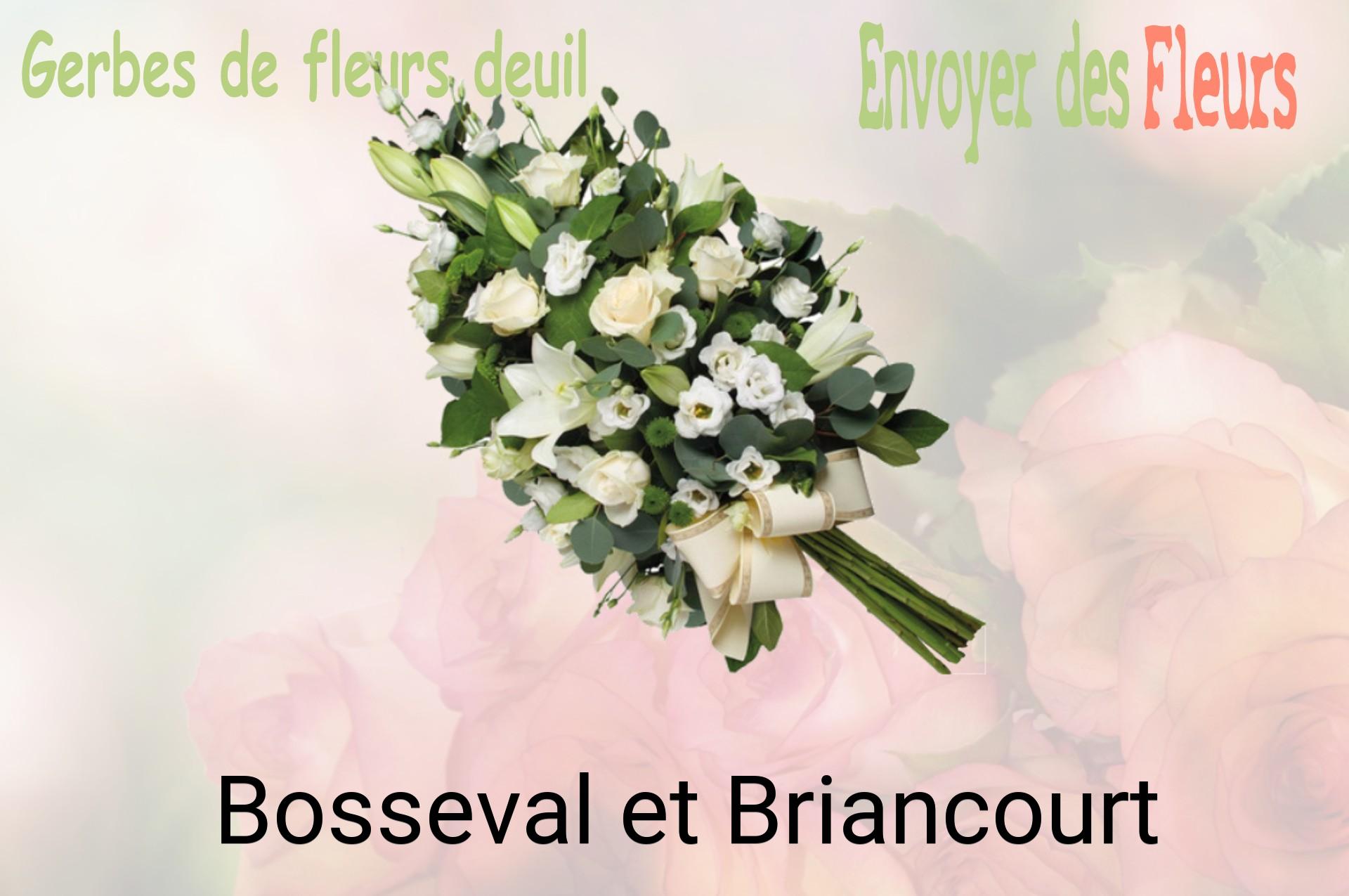 Gerbe de fleurs de deuil livrée à Bosseval-et-Briancourt
